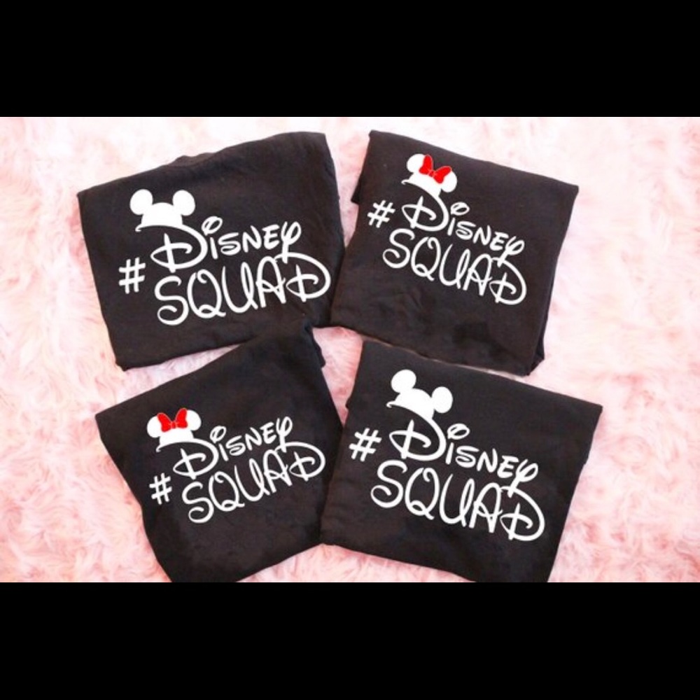 Disney Squad Family Shirts PERSONALIZED / CUSTOM